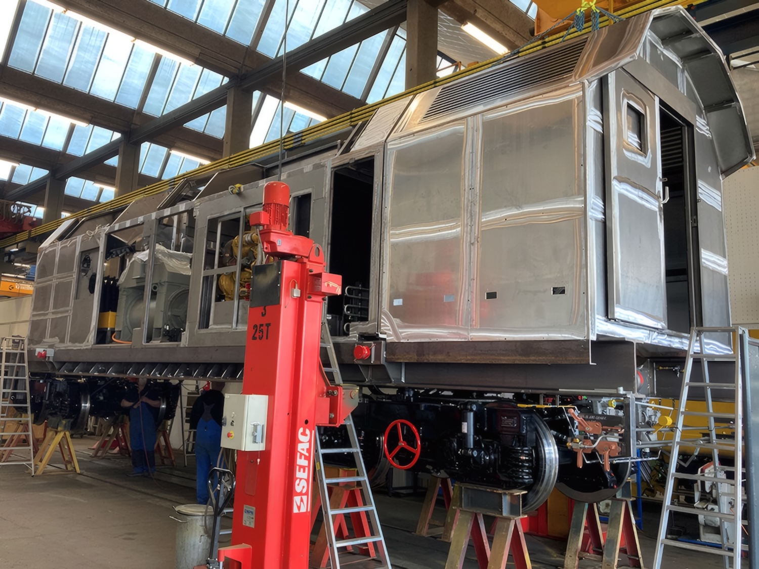 Creusalp SA - Division « Industrie lourde » - Serrurerie industrielle et soudage - Scheuchzer Grizzli